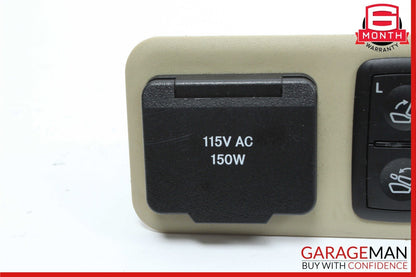 07-12 Mercedes X164 GL450 Rear Seat Fold Switch Socket Control Brown OEM