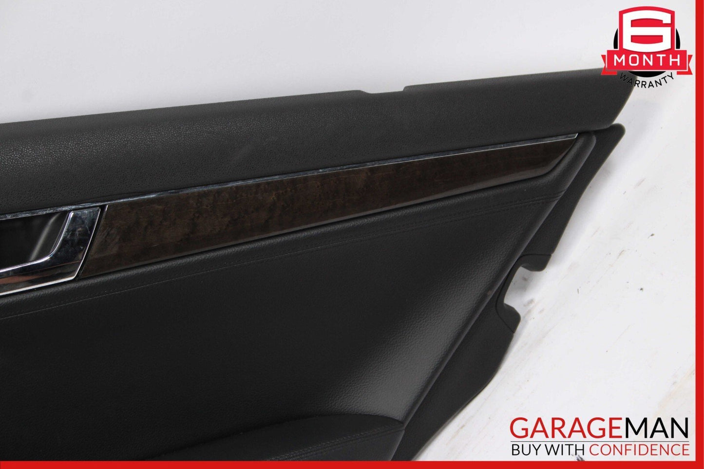 08-11 Mercedes W204 C350 Rear Right Passenger Side Interior Door Panel Black OEM