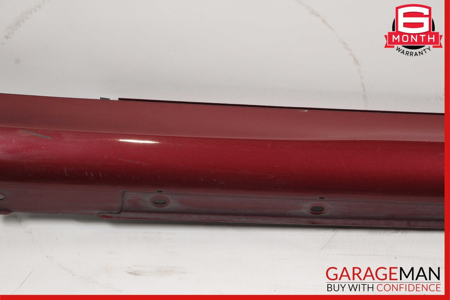 06-09 Mercedes W209 CLK350 CLK500 Right Rocker Molding Side Skirt Red OEM