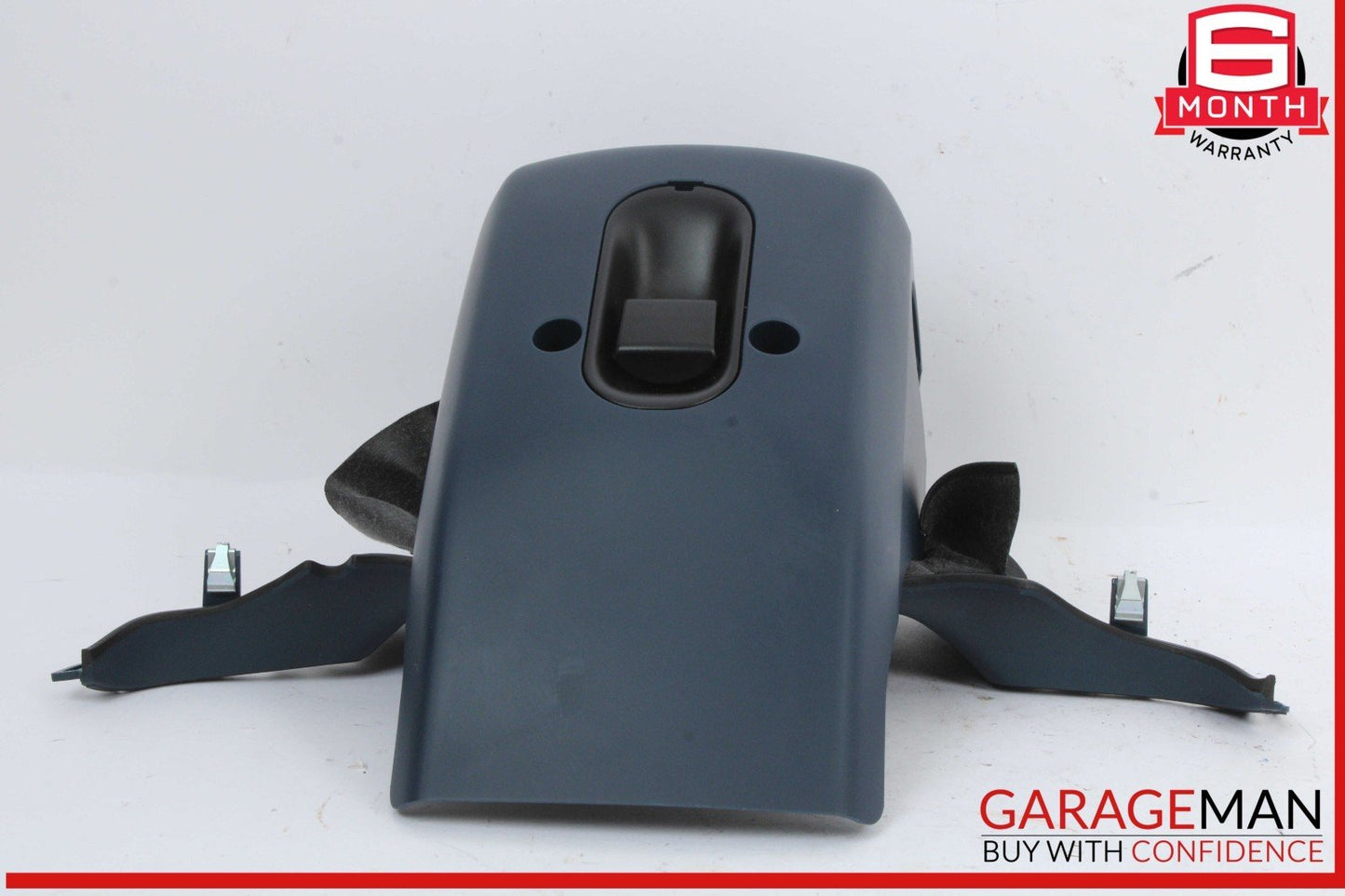10-16 Porsche Panamera S 970 Steering Column Cover Blue w/ Tilt Adjust Switch