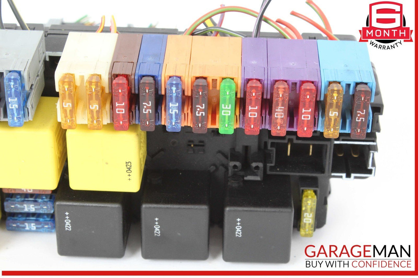 03-12 Mercedes R230 SL500 SL55 AMG Front Left SAM Fuse Box Control Module OEM