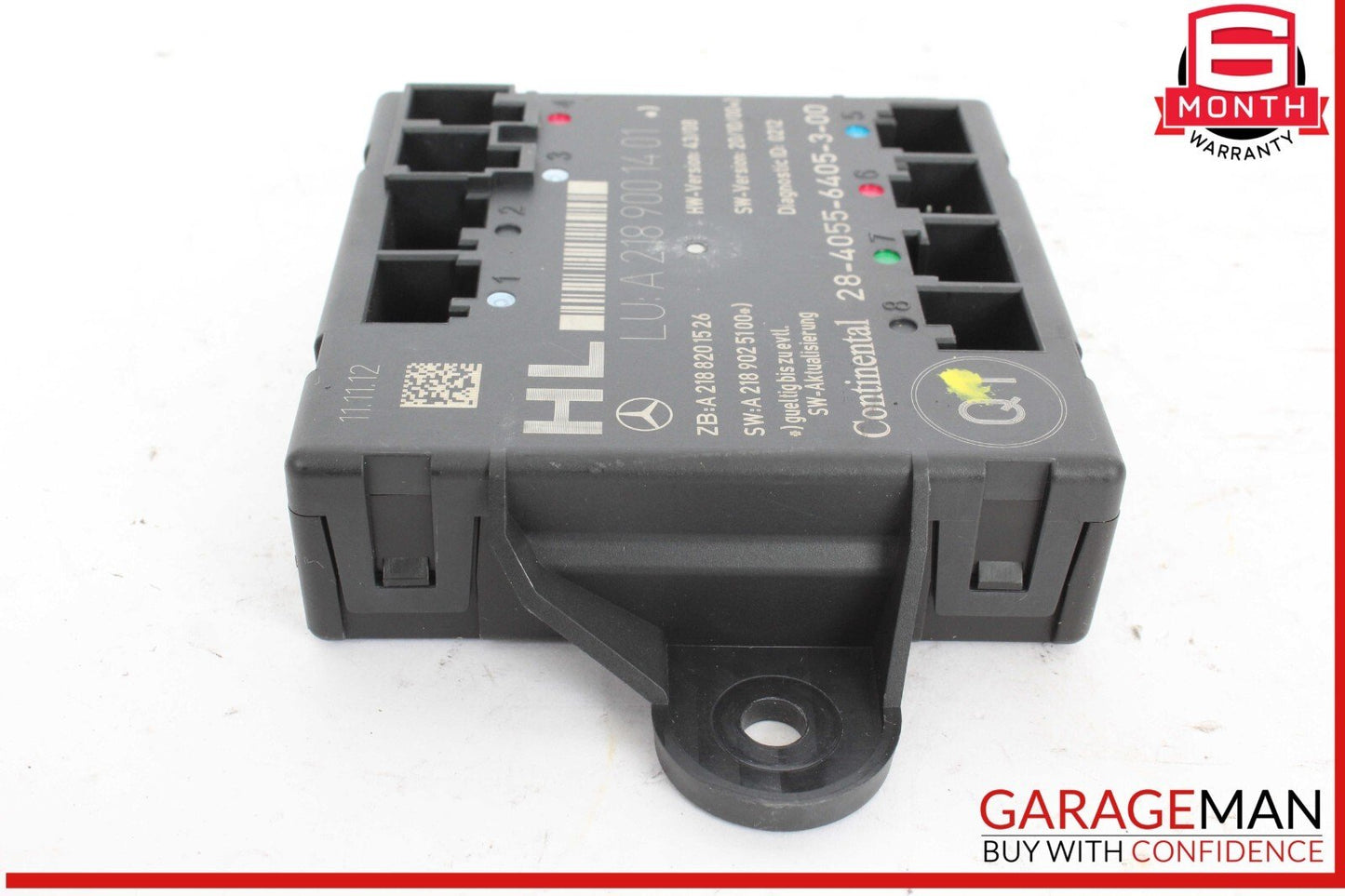 08-18 Mercedes W204 C250 Rear Left Side Door Control Module Unit OEM