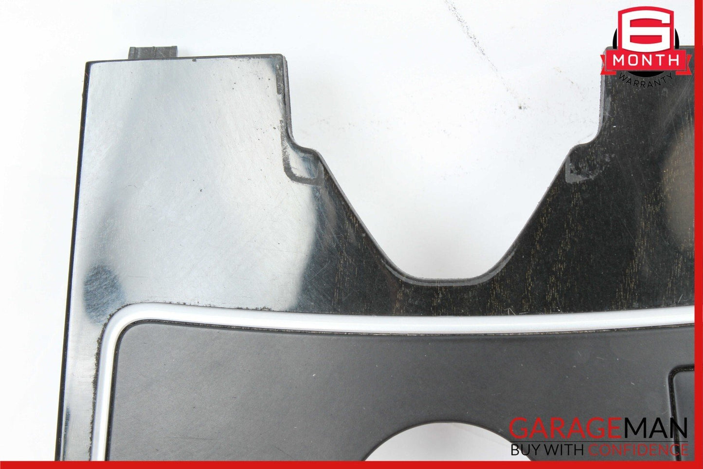10-13 Mercedes W212 E400 E550 Center Console Switch Trim Bezel Wood OEM