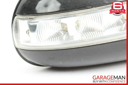 03-09 Mercedes W209 CLK55 AMG CLK500 Front Right Mirror Door Rear View Black OEM