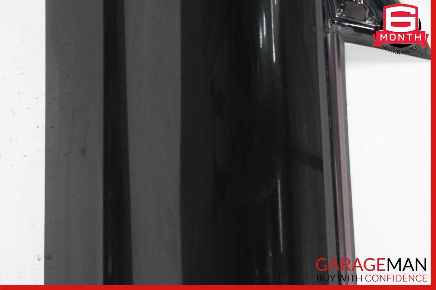 03-12 Mercedes R230 SL550 Front Left Side Exterior Door Shell Frame Panel Black