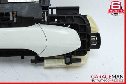 10-13 Mercedes W212 E350 E550 Front Right Exterior Door Handle White OEM