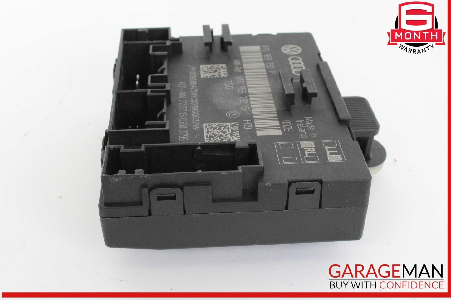 13-16 Audi A4 Front Right Passenger Side Door Control Module Unit 8T0959792P OEM