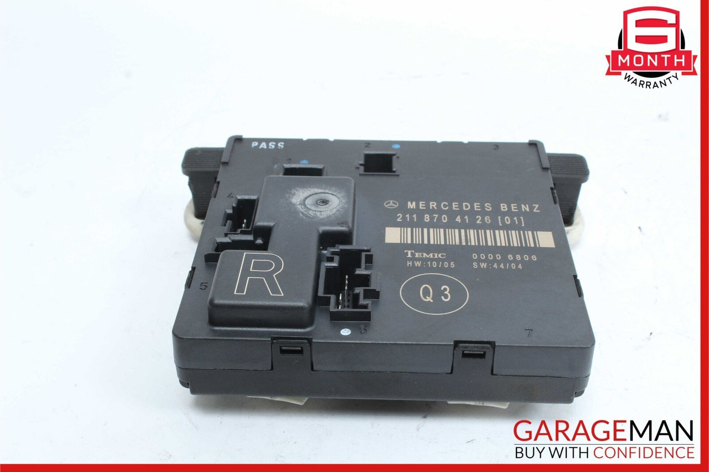 03-09 Mercedes W211 E350 E550 Rear Right Side Door Controller Module Unit