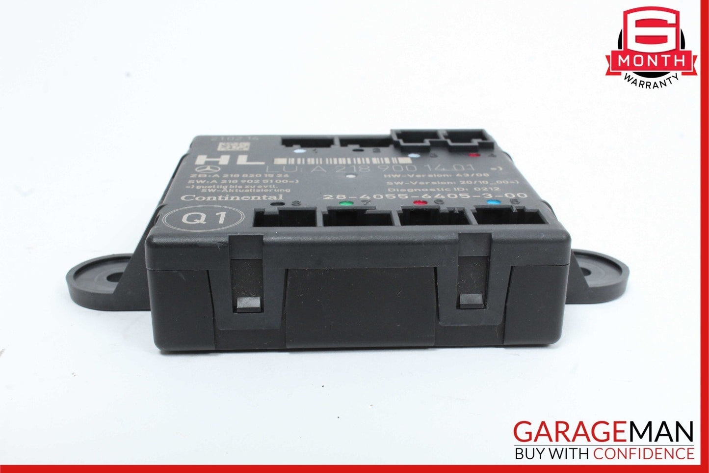 08-18 Mercedes C250 C300 GLK350 CLS550 Rear Left Side Door Control Module Unit