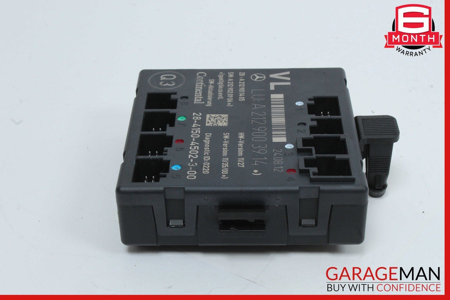 08-14 Mercedes W204 C250 C350 Front Left Side Door Control Module Unit OEM
