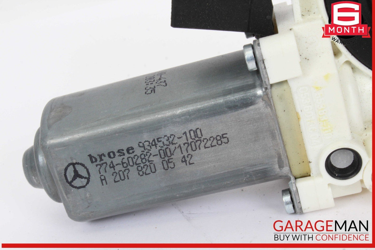 10-20 Mercedes R172 SLK250 Front Right Window Regulator Motor 2078200542 OEM