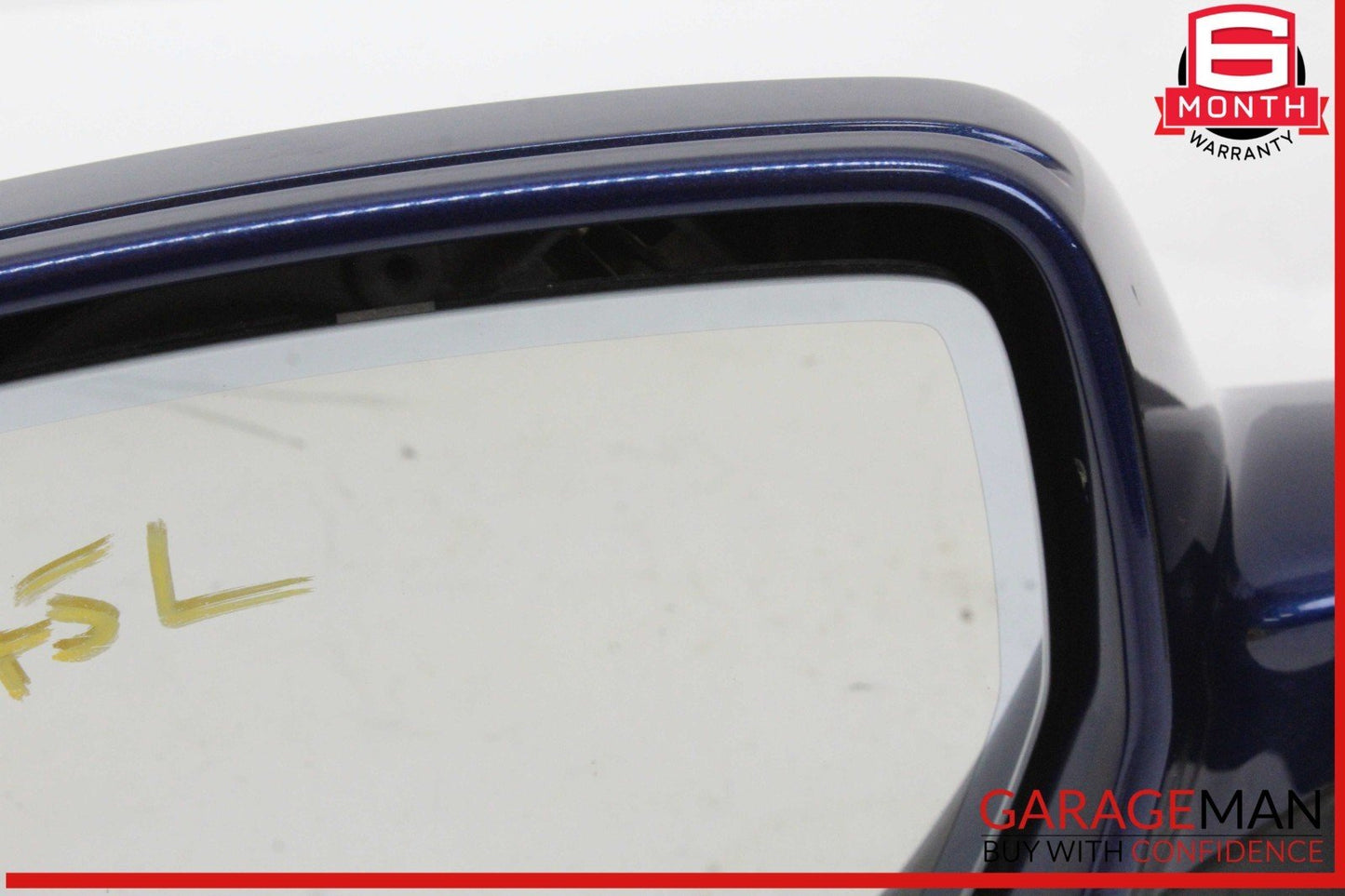 08-17 Audi A5 S5 Front Left Driver Side Door Rear View Mirror Blue OEM