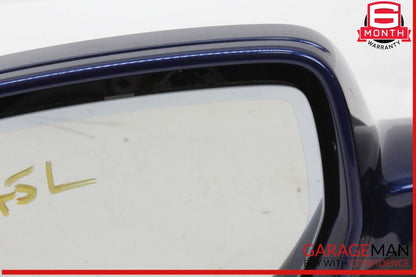 08-17 Audi A5 S5 Front Left Driver Side Door Rear View Mirror Blue OEM