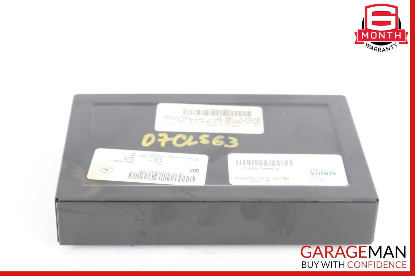 03-09 Mercedes W219 CLS63 CLK350 Sirius Satellite Radio Receiver 1698270162 OEM