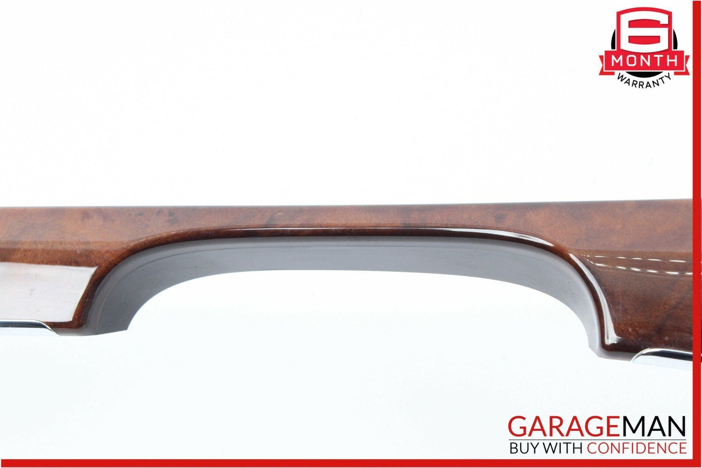 07-09 Mercedes W221 S550 Front Center Dashboard Trim Panel Bezel Cover Wood