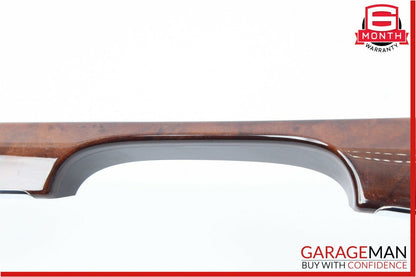 07-09 Mercedes W221 S550 Front Center Dashboard Trim Panel Bezel Cover Wood