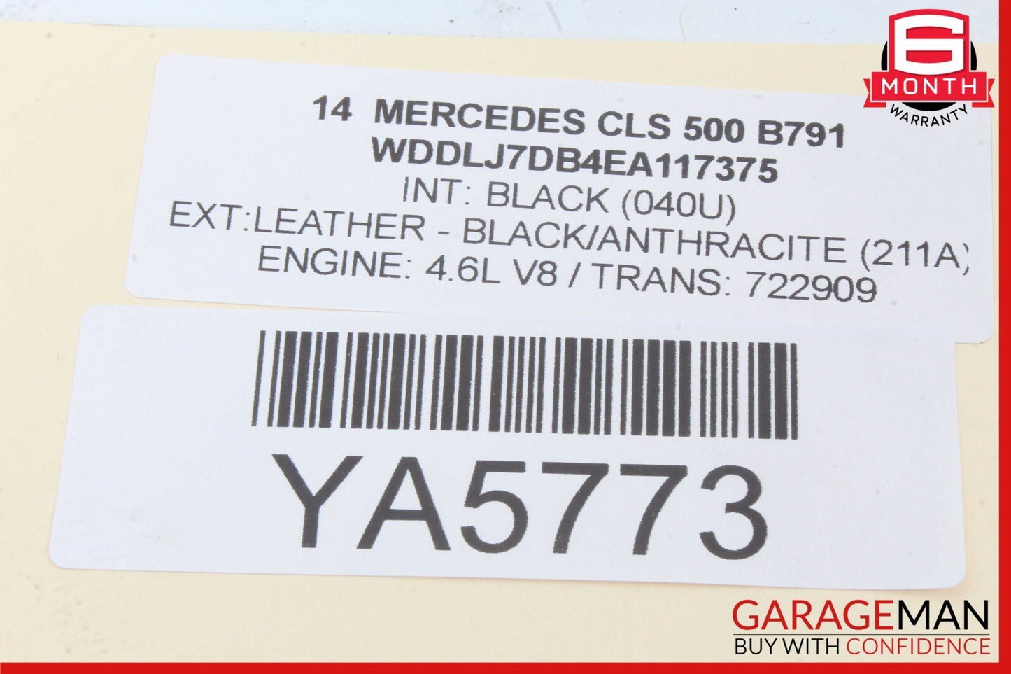 08-18 Mercedes W218 CLS500 E63 AMG Front Right Side Door Control Module OEM