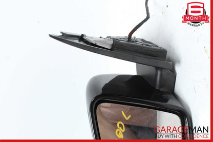 10-11 Mercedes W204 C300 Front Left Side Mirror Rear View Door Black OEM