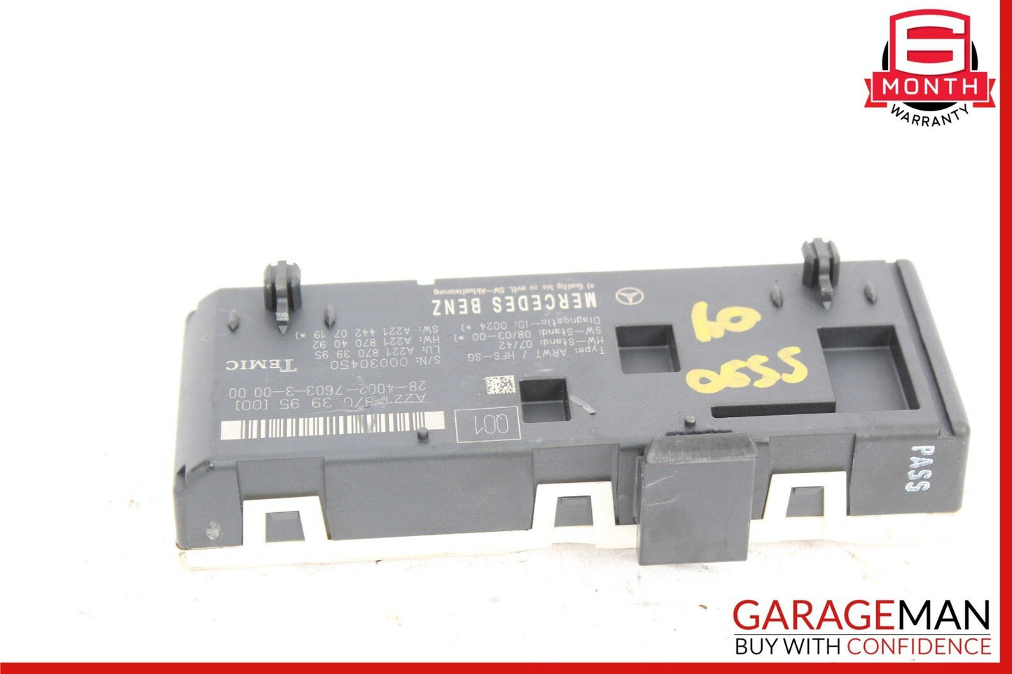 07-14 Mercedes W221 S63 S550 CL550 Trunk Release Remote Open Close Module Unit
