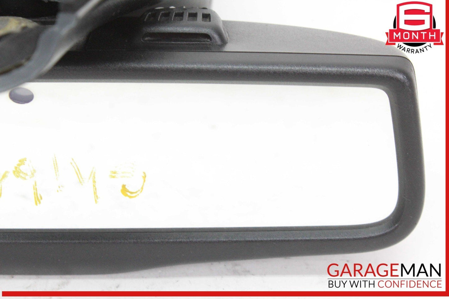 14-17 Maserati Ghibli Front Windshield Upper Rear View Mirror Black 68206442 OEM