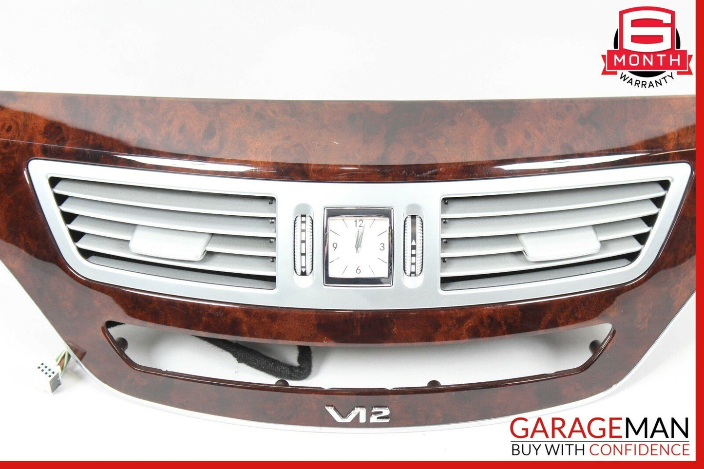 07-09 Mercedes W221 S600 S65 AMG V12 Dashboard Center Trim Bezel Assembly