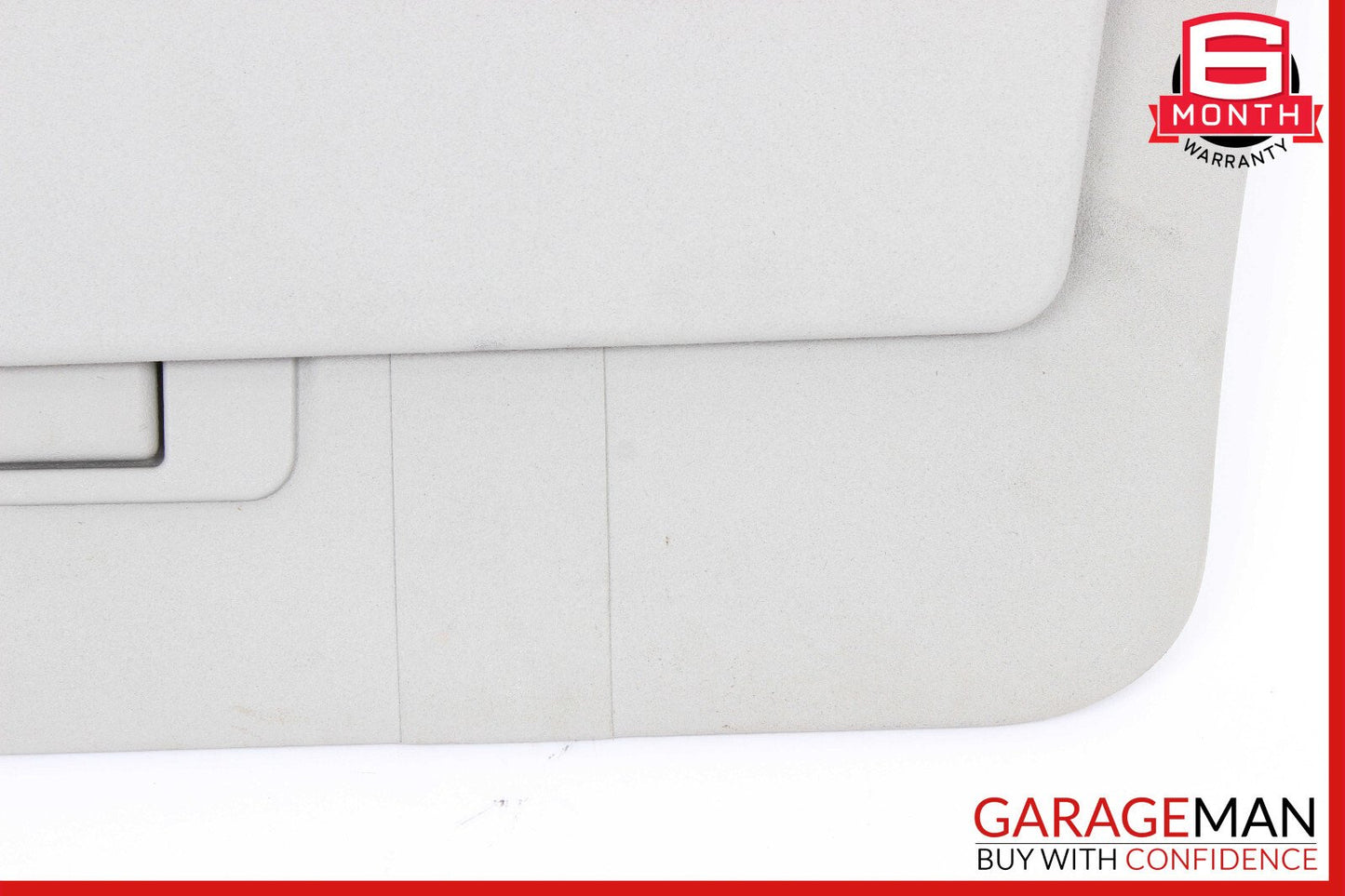 06-12 Mercedes X164 GL450 ML450 Front Left Side Sun Visor Sunvisor Shade Gray
