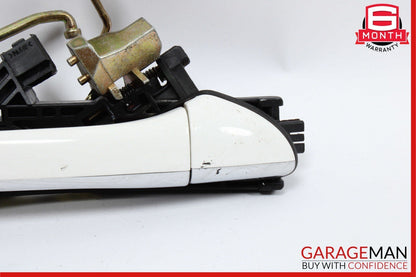 00-06 Mercedes W220 S430 S500 S55 AMG Rear Right Side Exterior Door Handle White