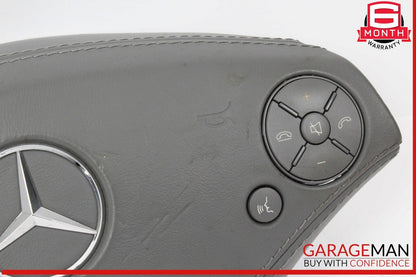 10-14 Mercedes W221 S550 CL550 Steering Wheel Airbag Air Bag Gray OEM
