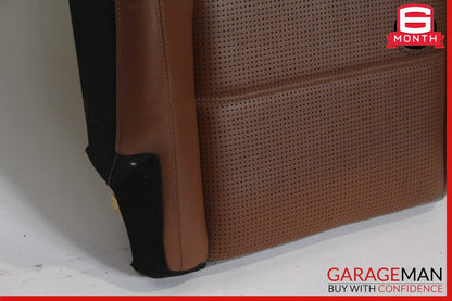 08-14 Mercedes W216 CL63 AMG Rear Right Bottom Lower Seat Cushion Brown OEM