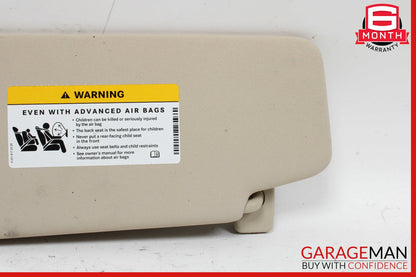 08-14 Mercedes W204 C250 C350 Front Right Side Sunvisor Sun Visor OEM
