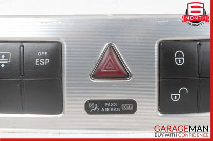 05-07 Mercedes W203 C320 C55 AMG Dash Heated Seat Hazard Light Switch Control