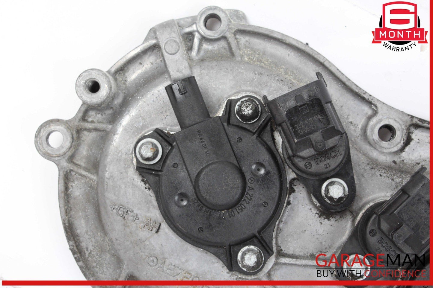 05-13 Mercedes X164 GL450 4MATIC Front Right Engine Timing Chain Cover Plate OEM