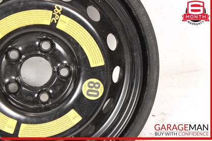 07-15 Audi Q7 Emergency Spare Wheel Rim Tire 6.5 x 18 H2 ET53 OEM