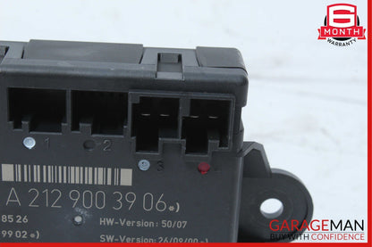 10-16 Mercedes W212 E350 Rear Left Driver Side Door Control Module 2129003906