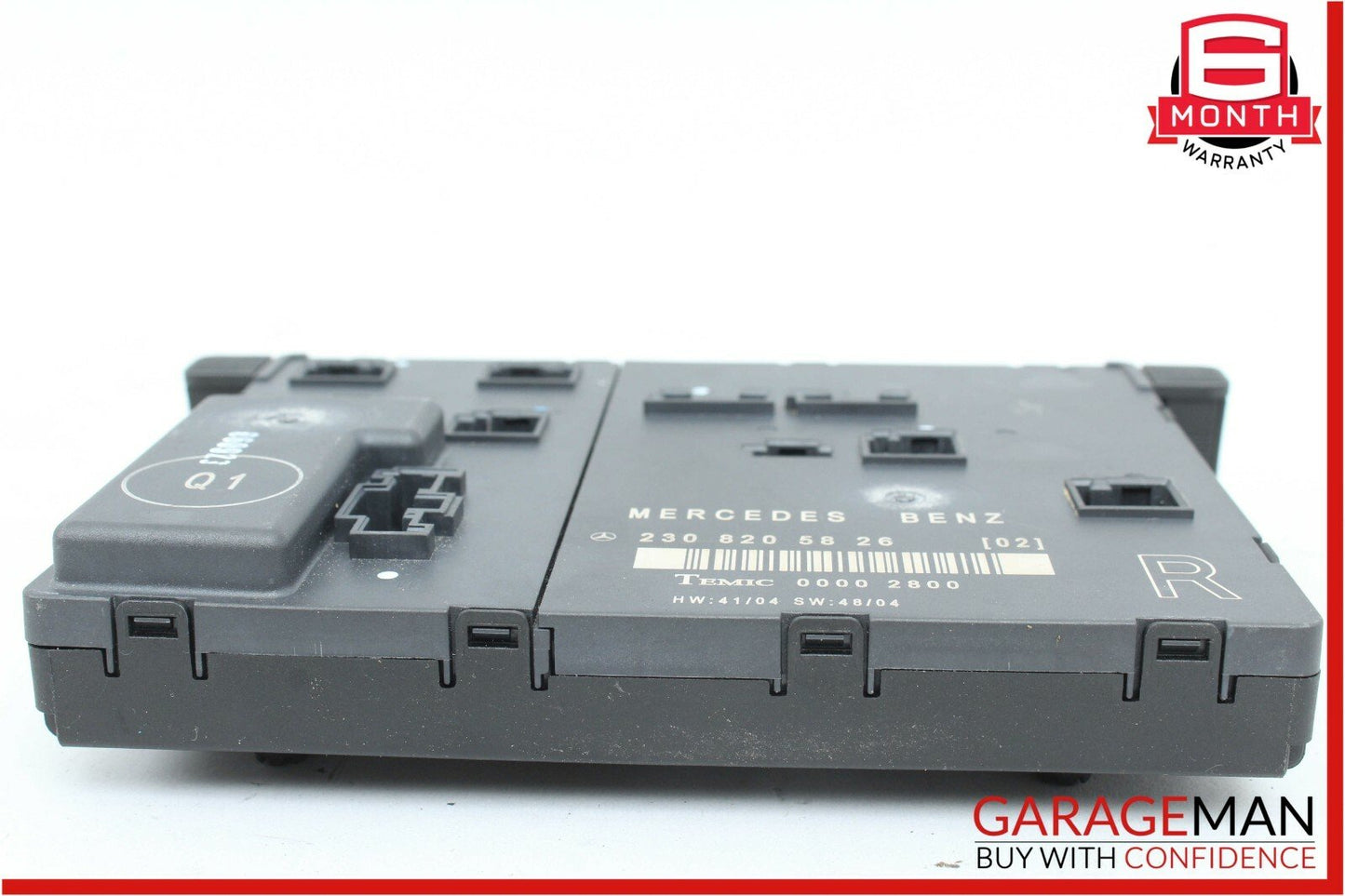 03-12 Mercedes R230 SL500 SL550 Front Right Passenger Side Door Control Module