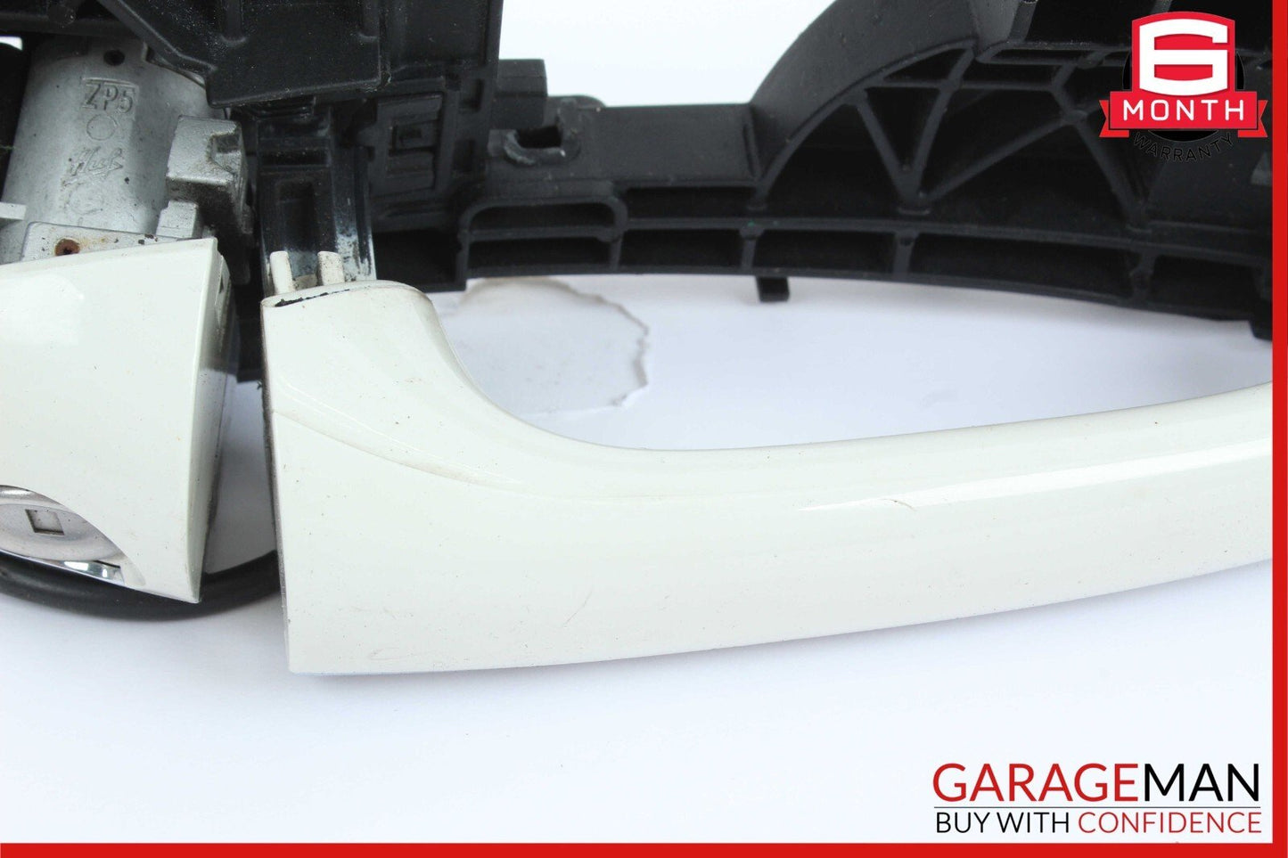 06-10 Mercedes W251 R350 Front Left Side Keyless Go Exterior Door Handle Silver