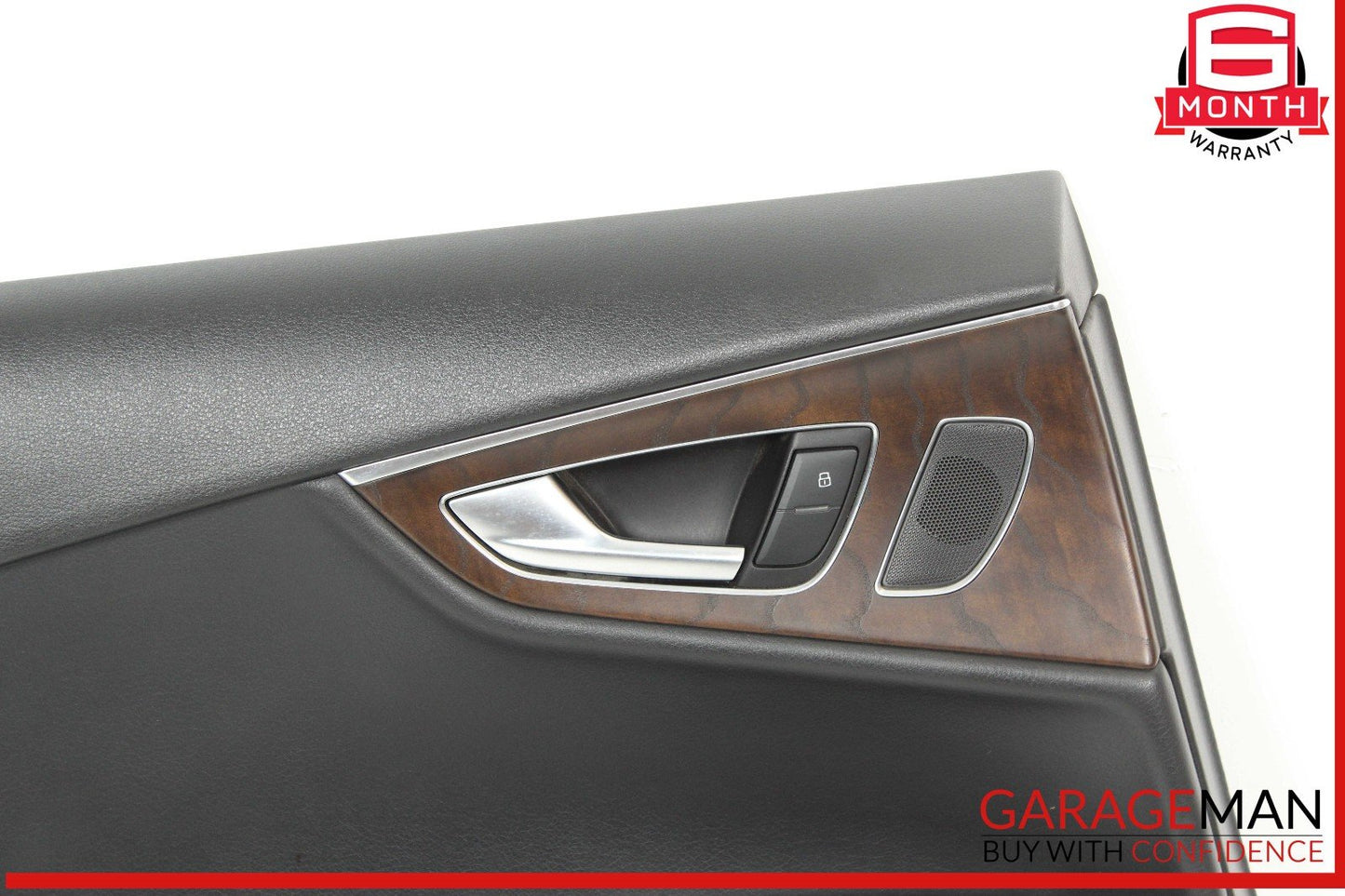 12-18 Audi A7 Rear Left Driver Side Interior Door Panel Trim Cover OEM