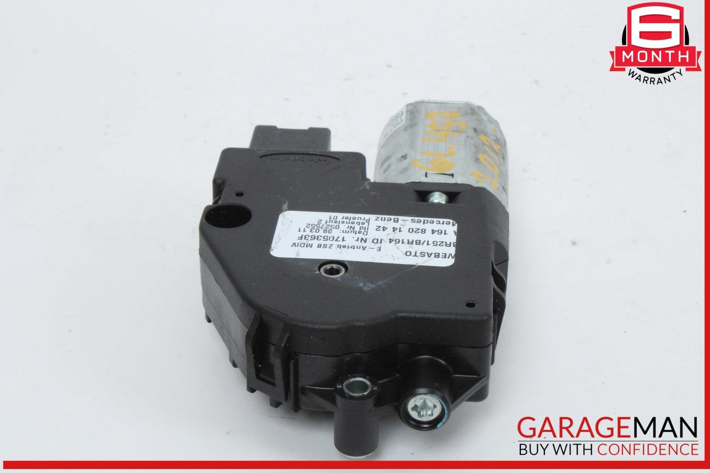 06-13 Mercedes X164 GL450 R350 Panoramic Sunroof Sun Roof Motor 1648201442 OEM