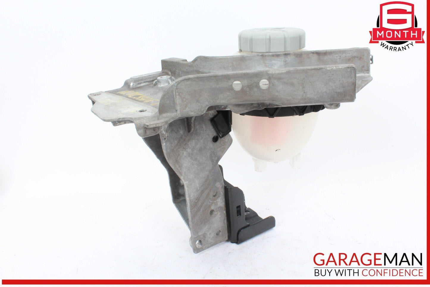 18-20 Mercedes X253 GLC350e Front Left Radiator Support Bracket w/ Reservoir OEM