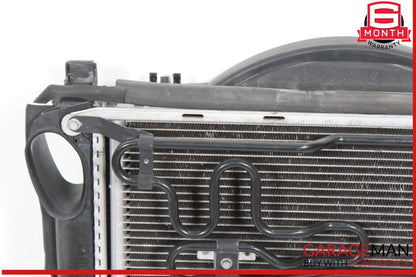 02-06 Mercedes W220 S500 CL500 Engine Motor Cooling Fan Shroud w/ Radiator OEM