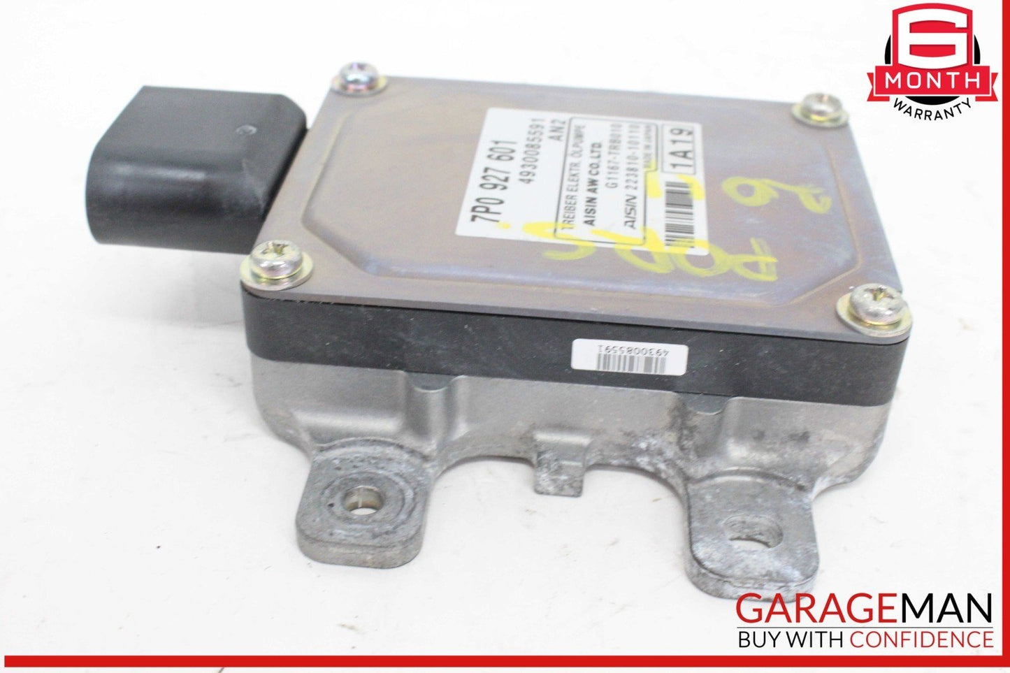 11-18 Porsche Cayenne 958 Hydraulic Oil Pump Control Module 7P0927601 OEM