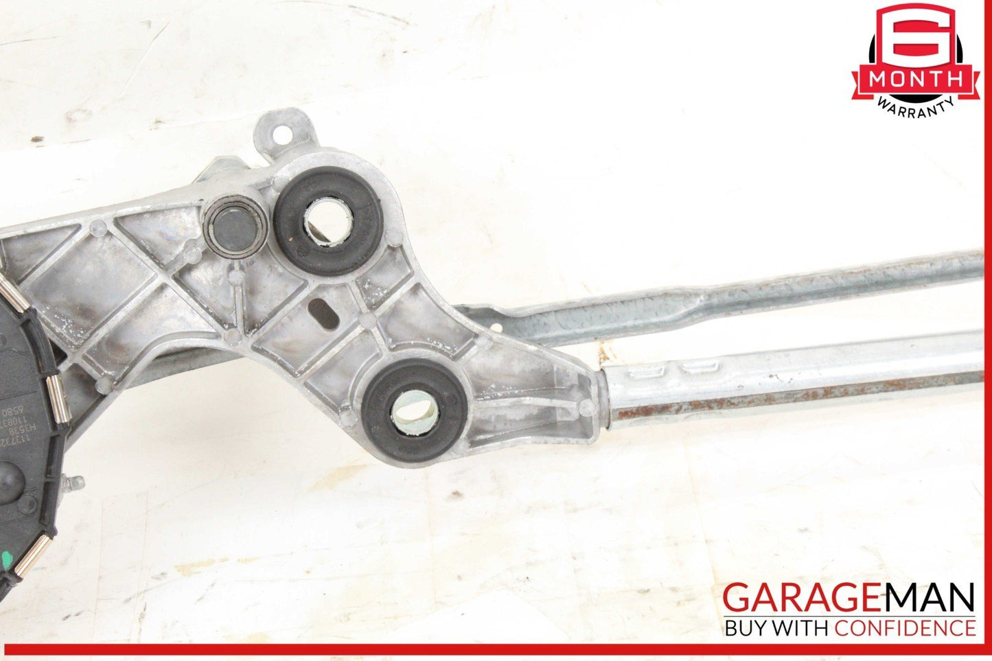 11-18 Porsche Cayenne 958 Front Windshield Wiper Motor w/ Linkage Bosch OEM