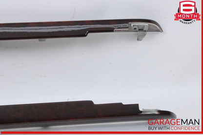 07-09 Mercedes W221 S550 CL600 Center Console Trim Bezel Wood 2216800234 OEM