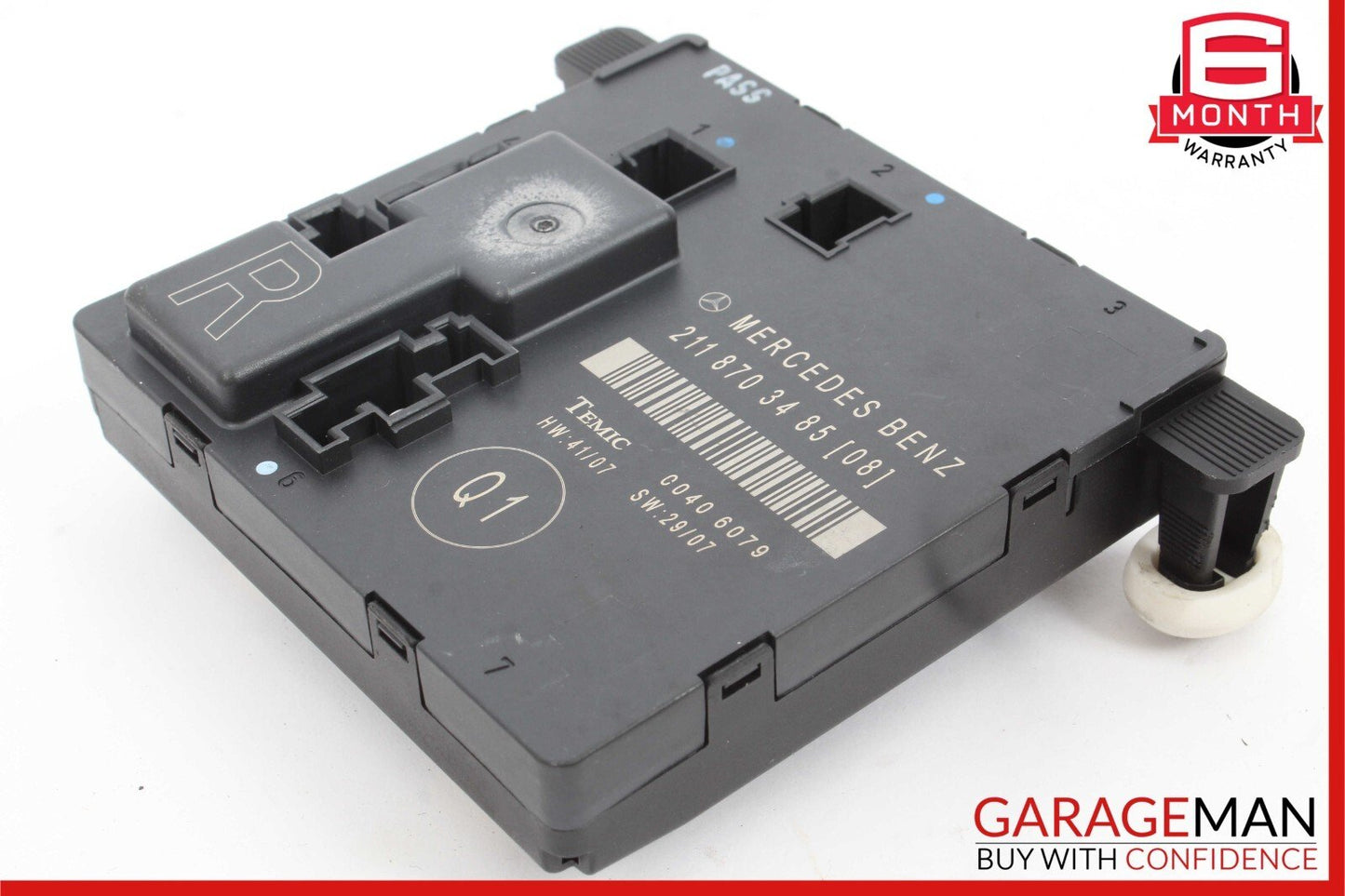 07-09 Mercedes W211 E350 E63 AMG Rear Right Door Control Module 2118703485 OEM