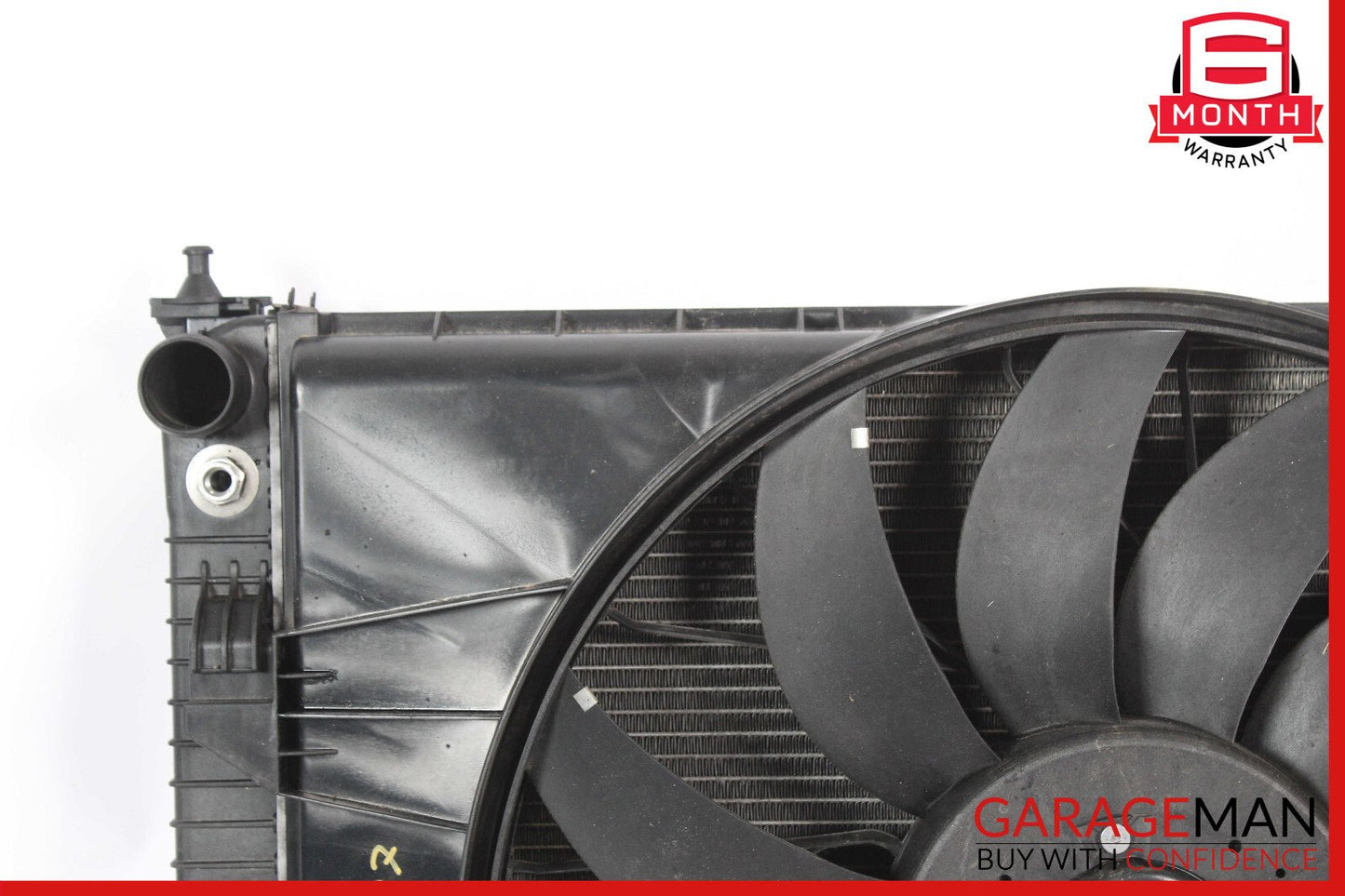 06-13 Mercedes X164 GL450 Engine Radiator AC A/C Condenser Fan Assy