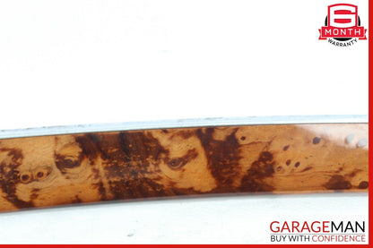 03-09 Mercedes W211 E320 E500 Front Left Dashboard Dash Molding Trim Bezel Wood