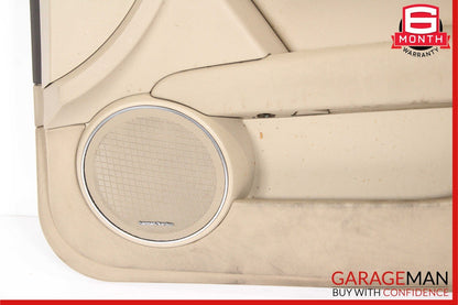 08-14 Mercedes W204 C250 Front Right Passenger Interior Door Panel Cover Beige