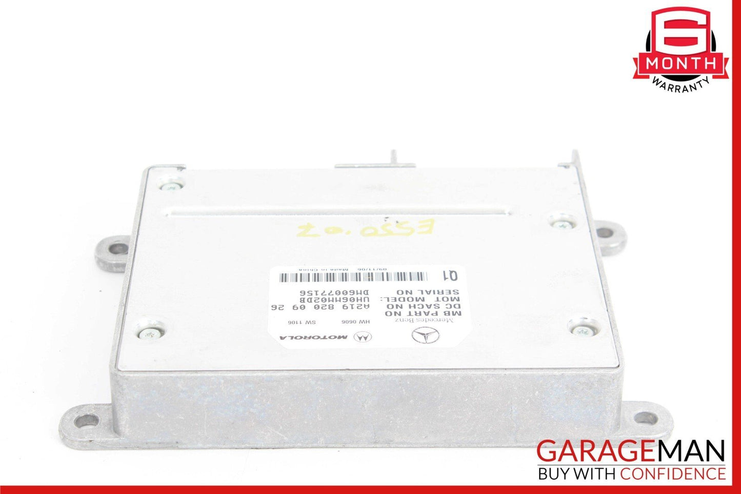 06-12 Mercedes X164 GL450 CLS500 SL550 Communication Control Module Unit
