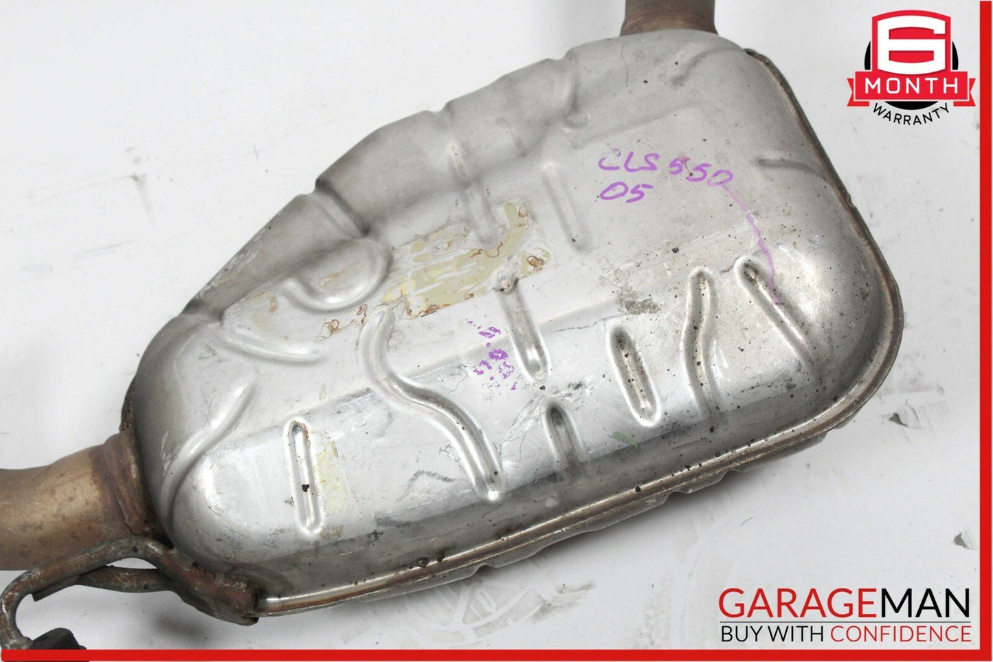 06-08 Mercedes W219 CLS500 CLS550 AMG Rear Right & Left Exhaust Muffler Mufflers