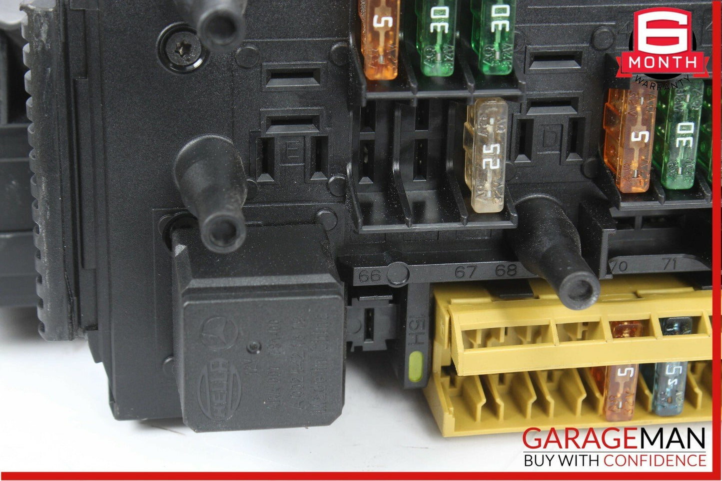 12-14 Mercedes W204 C250 C63 AMG Rear SAM Fuse Box Relay Module Assembly